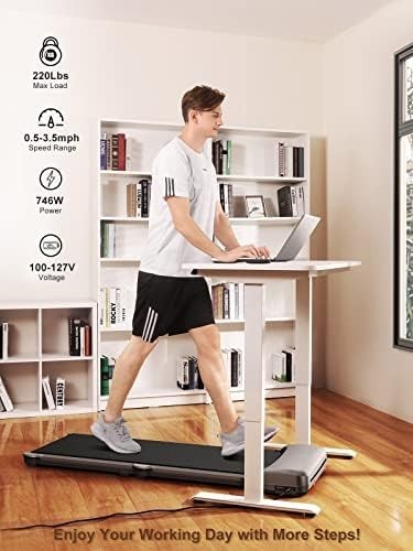 Foldable WalkingPad C1 Treadmill Home Office Ultra Slim Under Desk 6km/h