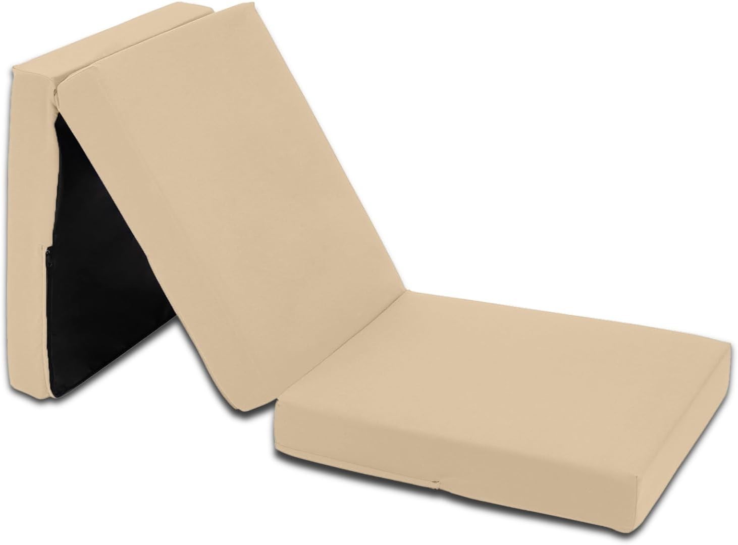 Foldable Foam Futon Bed Chair for Adults Kids | Compact, Portable, Multiuse