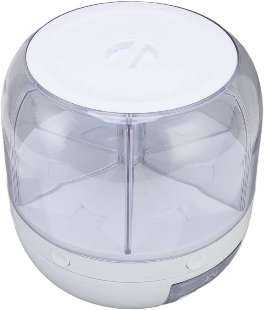 10KG Rotating Grain Dispenser One Button PP Rice Storage Container