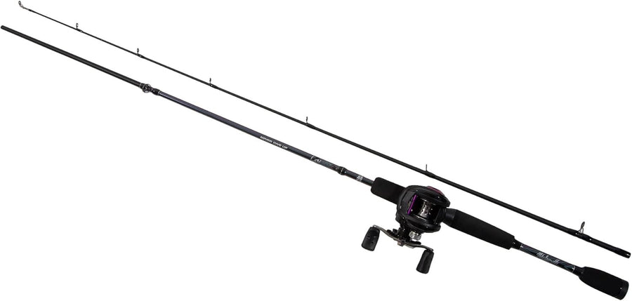 Fishing Rod & Reel Combo 1.98m 10-30g Carbon Baitcaster Set