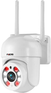 3MP PTZ Security Camera Outdoor WiFi 350° Pan Color Night Vision IP66