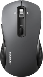 Bluetooth Wireless Mouse 4800 DPI Silent 4-Way Scroll USB 2.4G