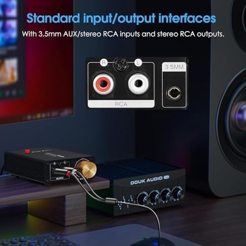Mini Stereo Line Booster L1 MINI Preamp 20dB Gain with Volume Control