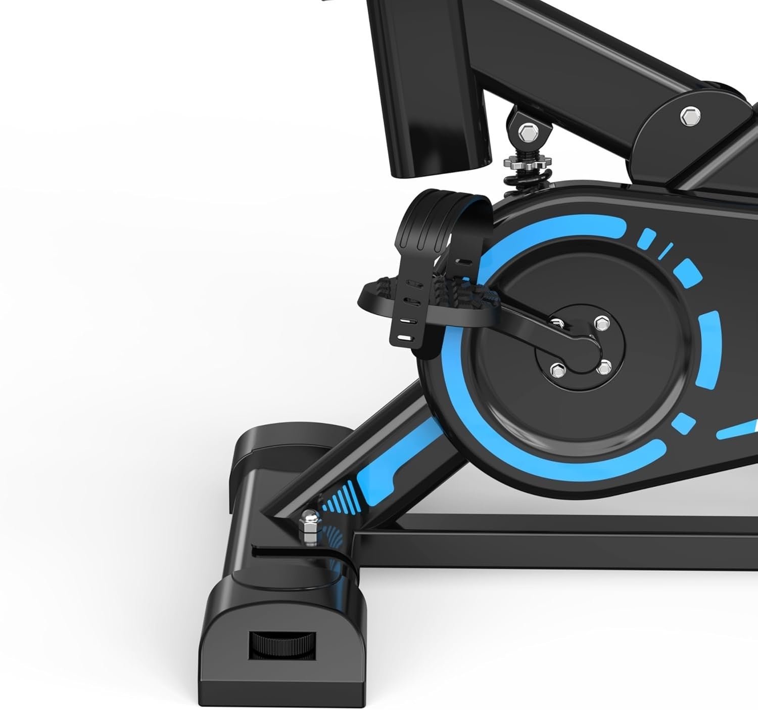Quiet Magnetic Spin Bike w/ LCD Display, Phone Holder & 6kg Flywheel 300lb Cap