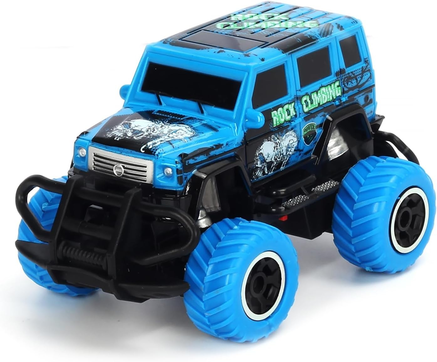 Kids Mini RC Car – Cartoon Remote Control Toy for Ages 3–6, Blue