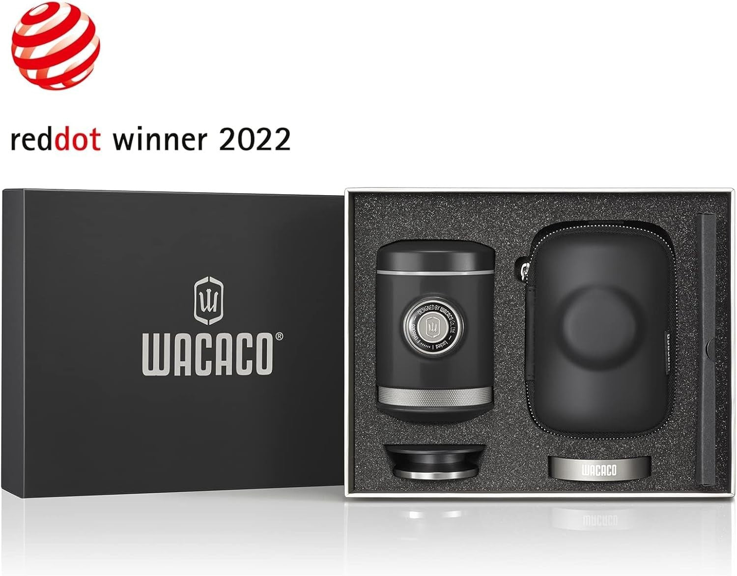 Portable Espresso Maker with Case | Manual High-Pressure Travel Coffee Machine