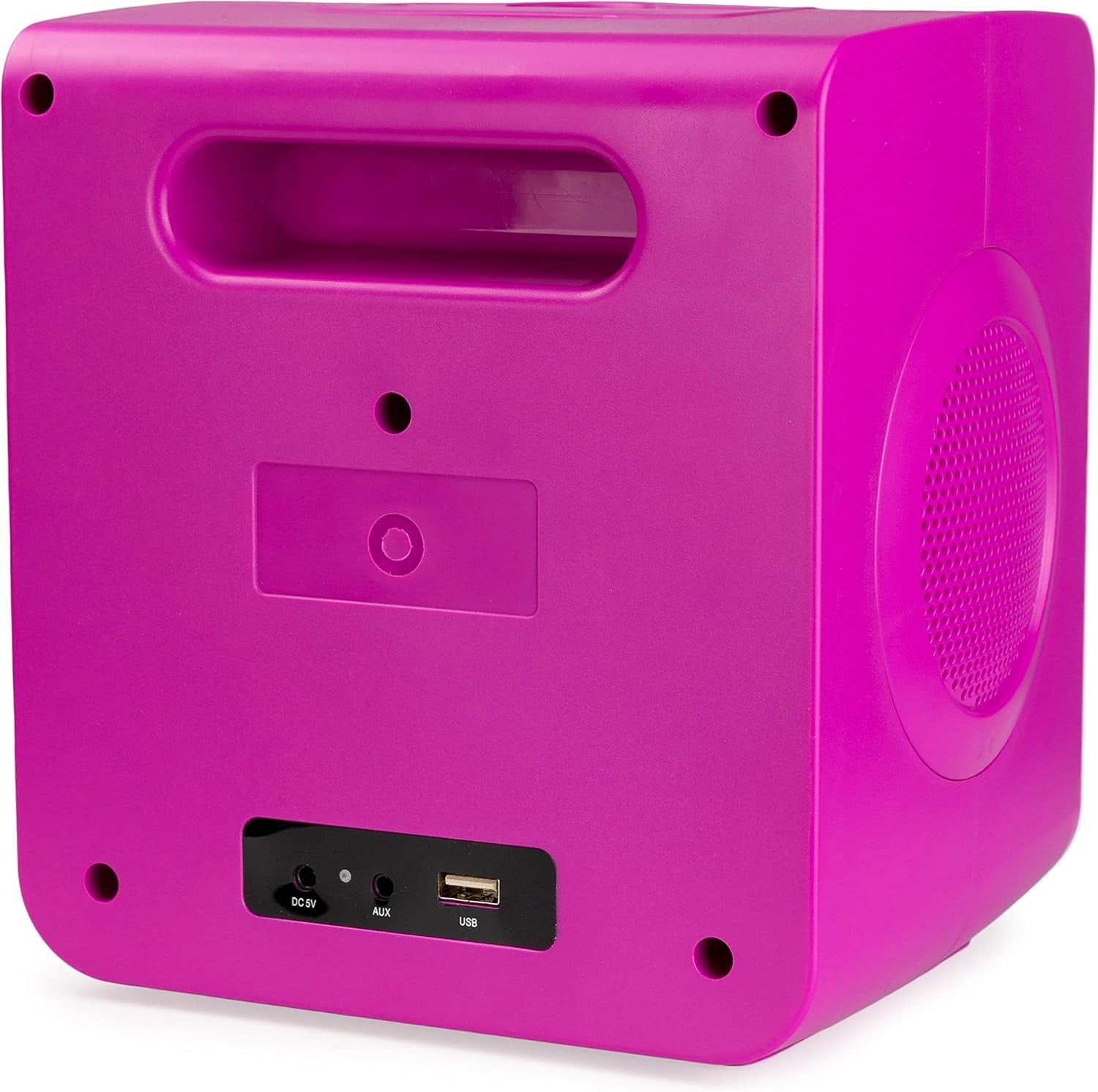 Bluetooth Karaoke Machine 10W with 2 Mics LED Light Party Speaker