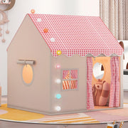 Kids Princess Castle Play Tent w Colour Ball Lights Indoor Outdoor