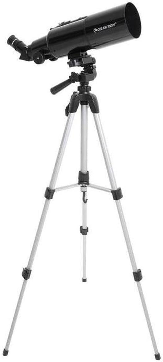 80mm Travel Scope with Smartphone Adapter & Backpack, Black