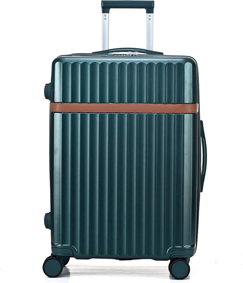 24 Inch Medium Hard Shell Suitcase Lightweight PC ABS 4 Spinner Lock