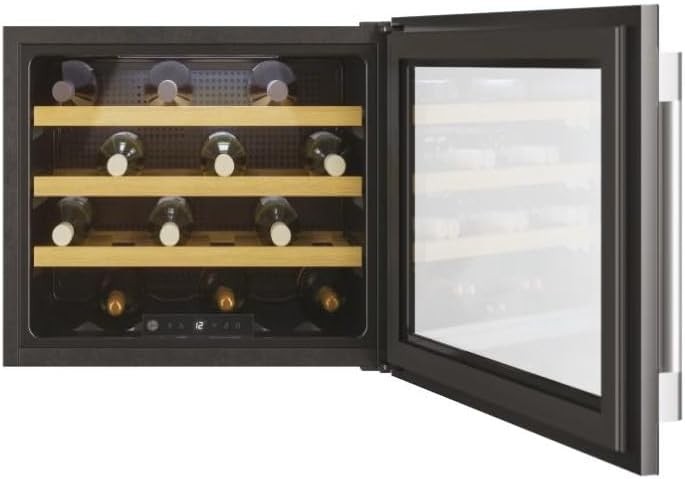 Built In Wine Cooler 24 Bottle Single Zone Smart WiFi LED Glass Door