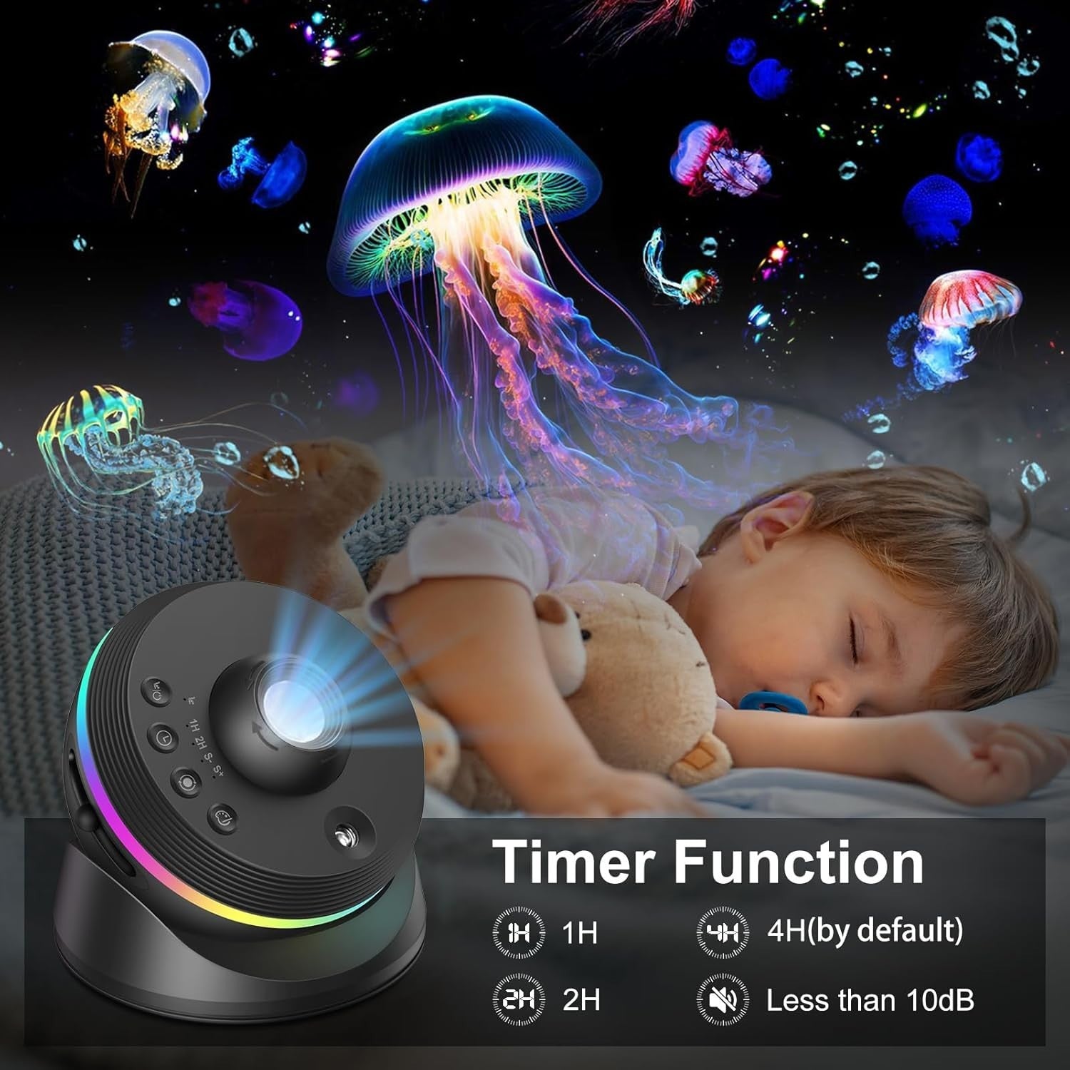 4K Planetarium Star Projector 13 Disc Galaxy Nebula Meteor 360°
