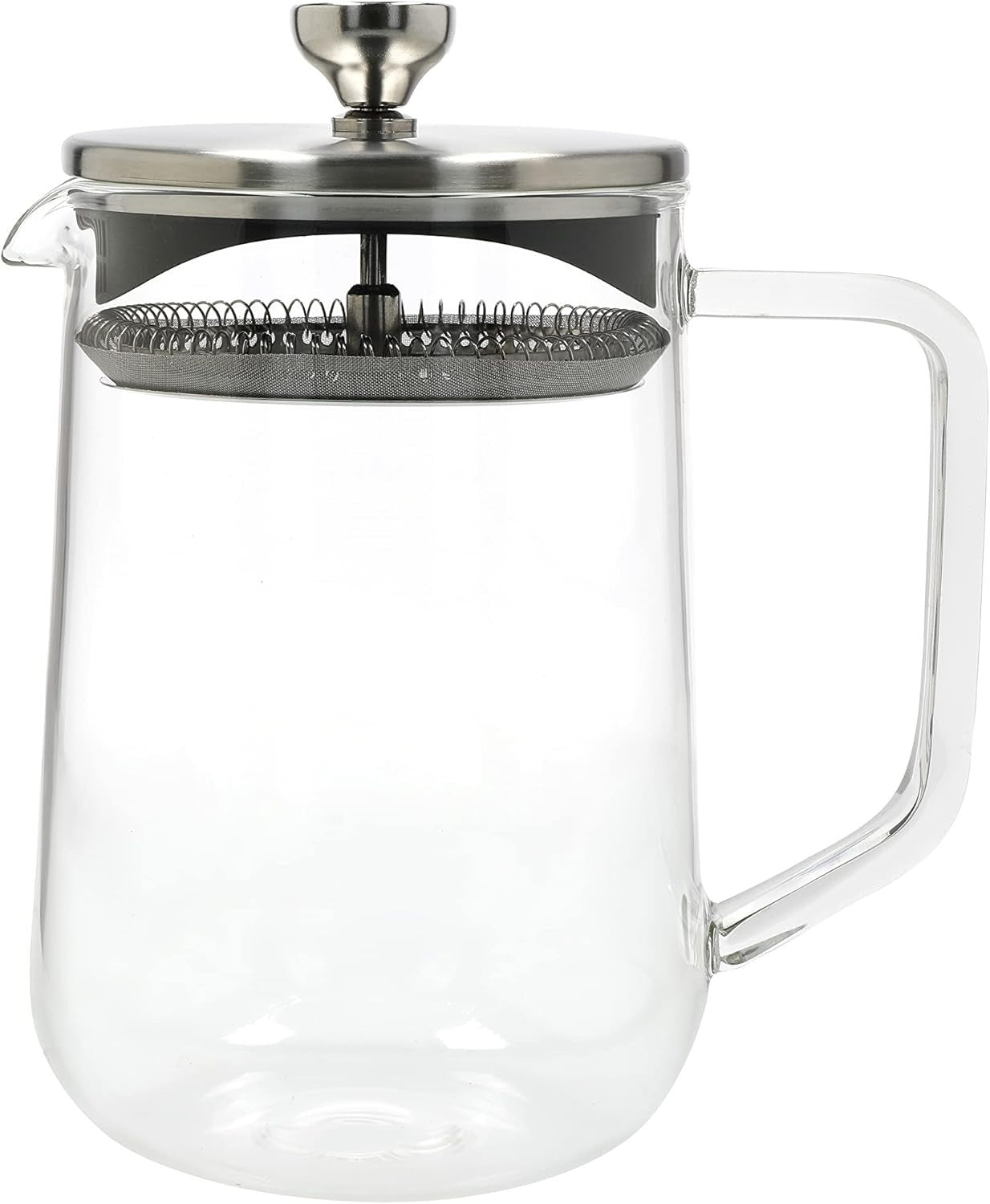 Glass Teapot with Infuser 1L Loose Leaf Tea Maker Stainless Filter