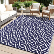 Large Waterproof Outdoor Rug 180x270cm Reversible UV Resistant Patio Garden Mat