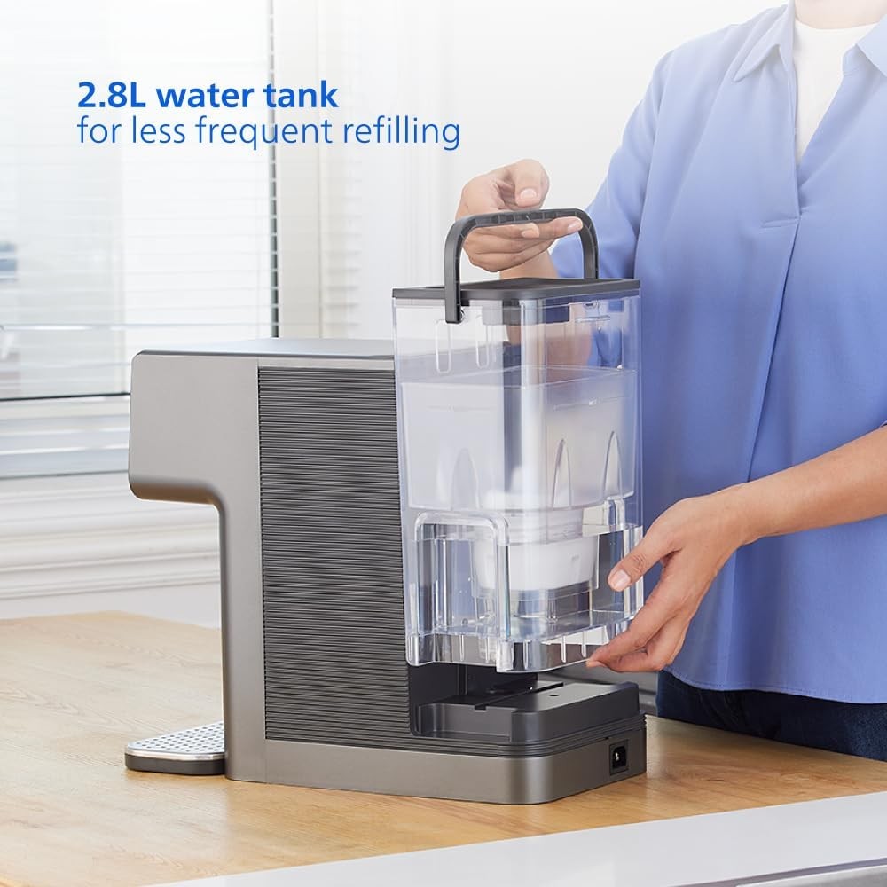 Instant Hot & Cold Water Dispenser Filtered Touch Screen 7 Temp Presets