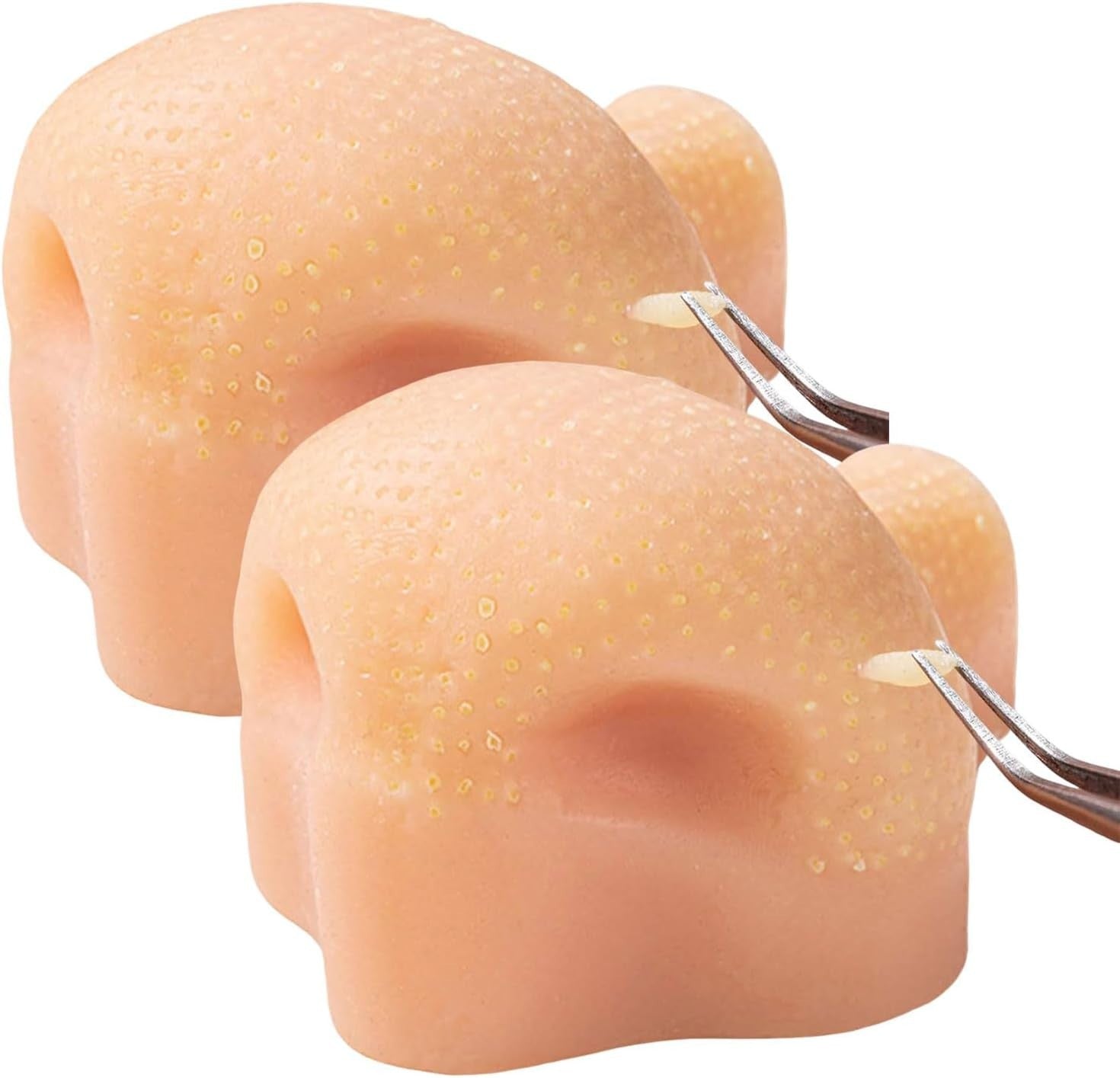 Reusable Nose Pimple Pop Fidget Toy Silicone Stress Relief 2PCS