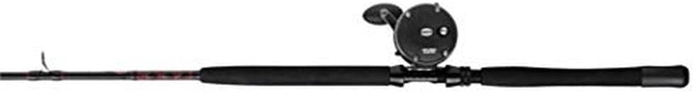 Boat Fishing Rod & Multiplier Reel Combo 210cm Saltwater Set