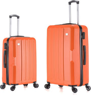Cabin & Medium Travel Case Set 2pc ABS Hard Shell Spinner Luggage