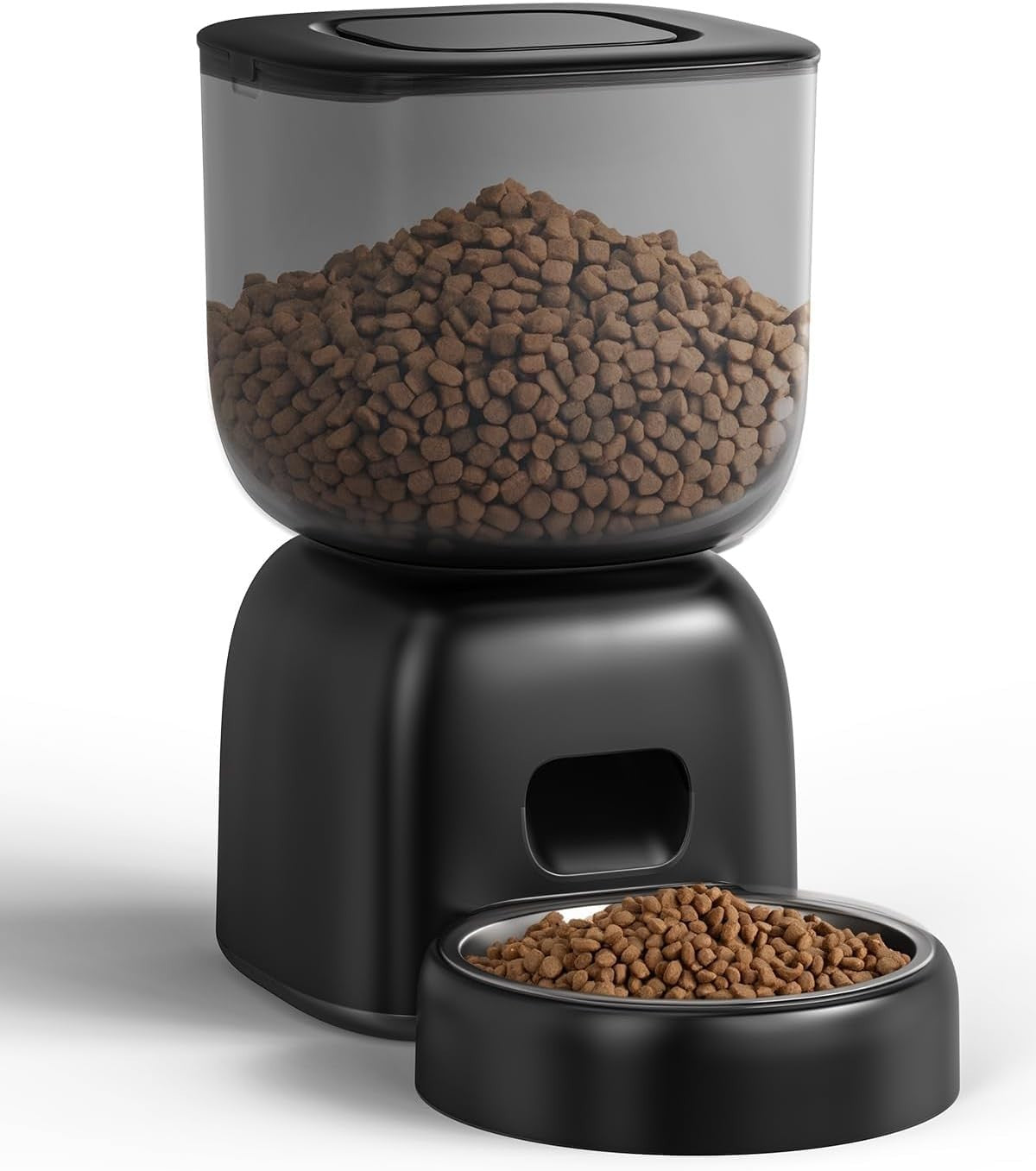 Automatic Cat Feeder 3L Timed Pet Food Dispenser Voice Recorder Battery
