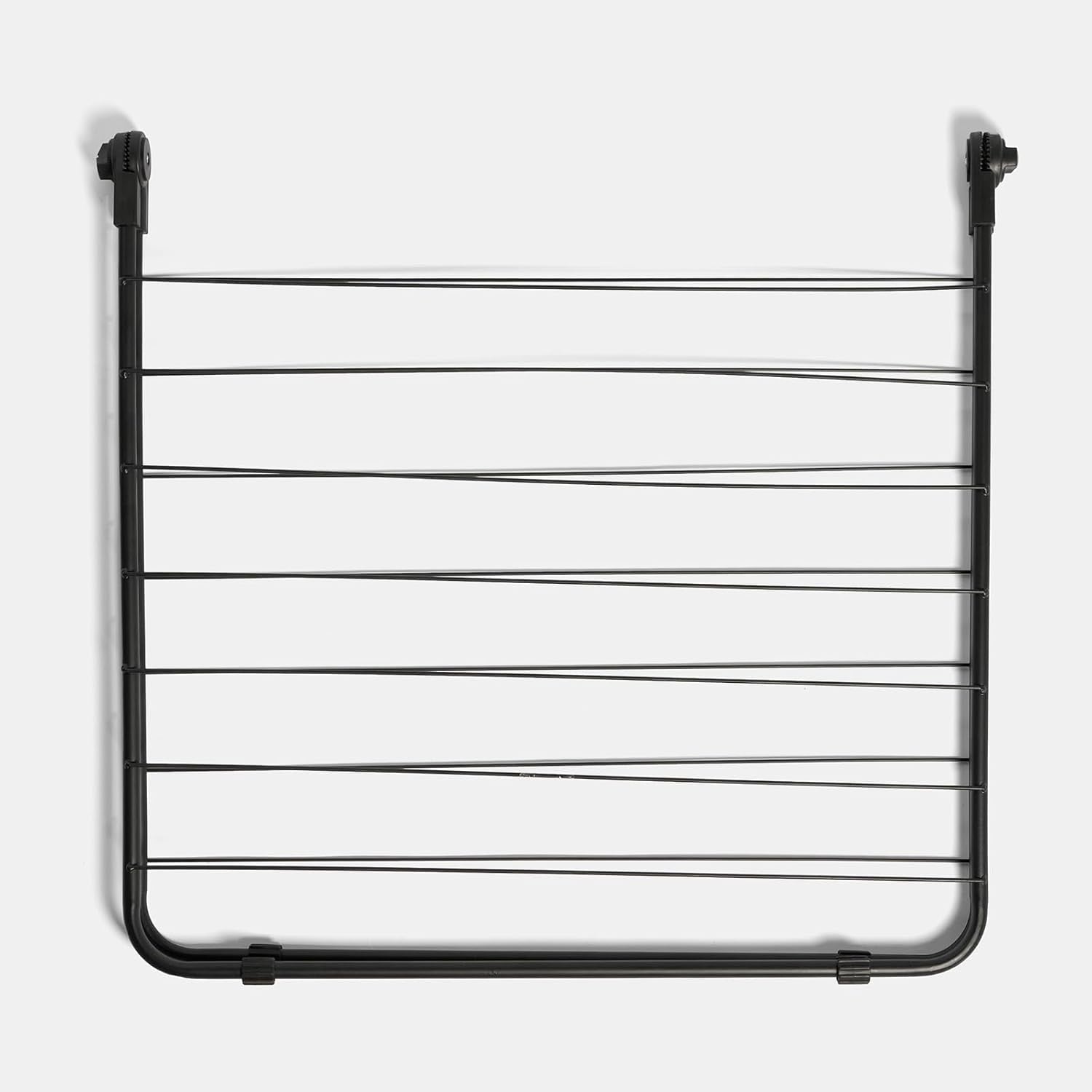 Over Bath Clothes Airer Folding Drying Rack Adjustable Indoor Laundry 14 Bars