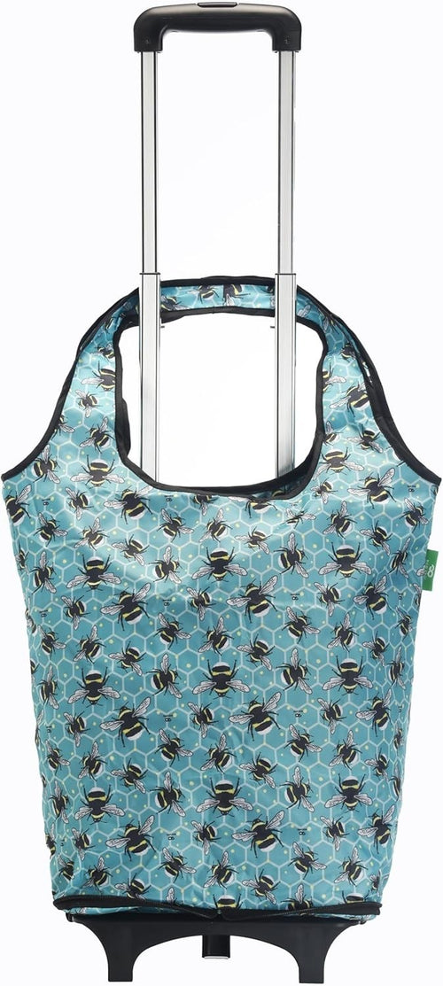 Eco Chic Lightweight Folding Shopping Trolley with 25L Detachable Tote