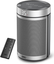 1500W Portable Space Heater – Silent, Energy-Efficient, Thermostat & Timer