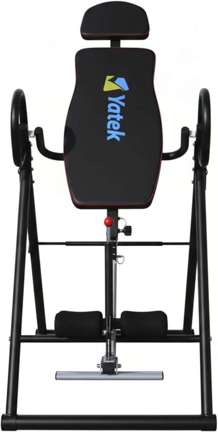 Heavy Duty Inversion Table Foldable 150kg Adjustable Back Therapy