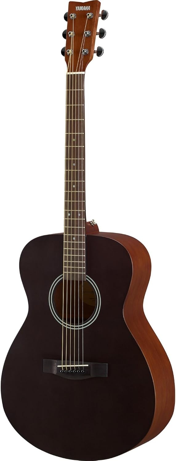 Concert Acoustic Guitar 25" Scale Compact Body Smoky Black