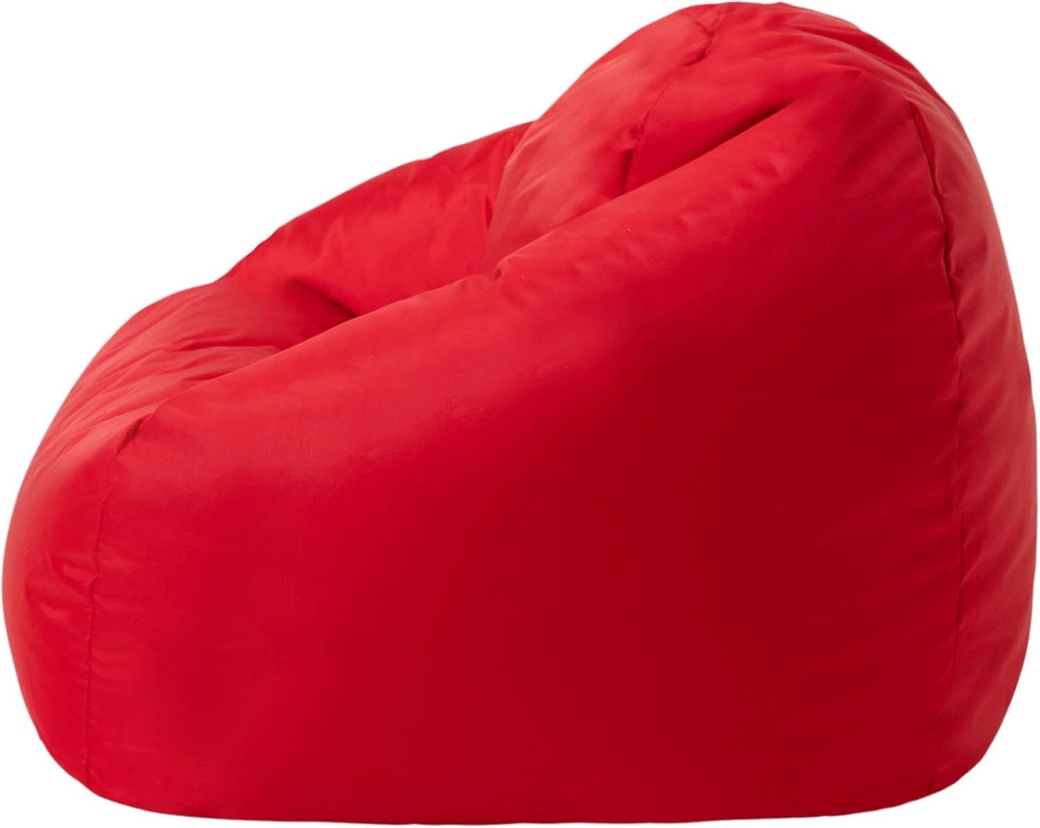 Kids Outdoor Water-Resistant Bean Bag Chair with Back Support & Filling Included