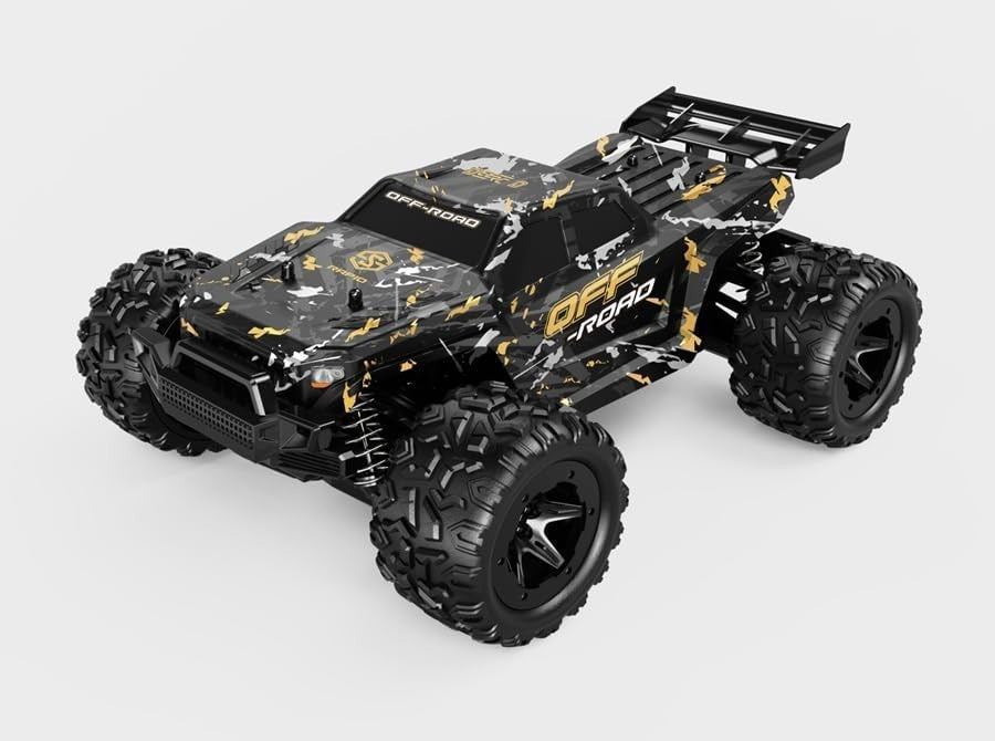 1:16 4WD RC Monster Truck – 40KM/H All-Terrain Fast Car, Dual Battery