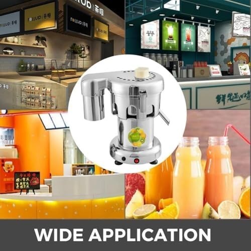 Commercial Juice Extractor Heavy Duty 4300RPM High Yield Stainless Steel