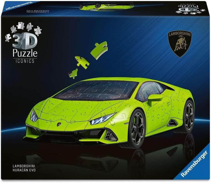 3D Sports Car Puzzle 108 Piece Racing Model Kit No Glue Required