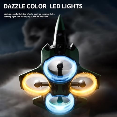 Yellow 4K RC Drone Quadcopter Kids Beginner 54min Flight Camera