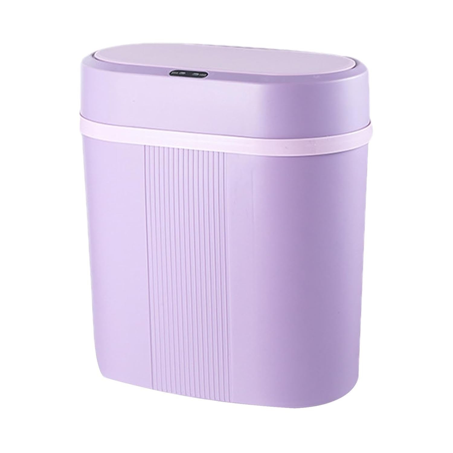 Automatic Touchless Trash Can Motion Sensor 28L Slim Purple
