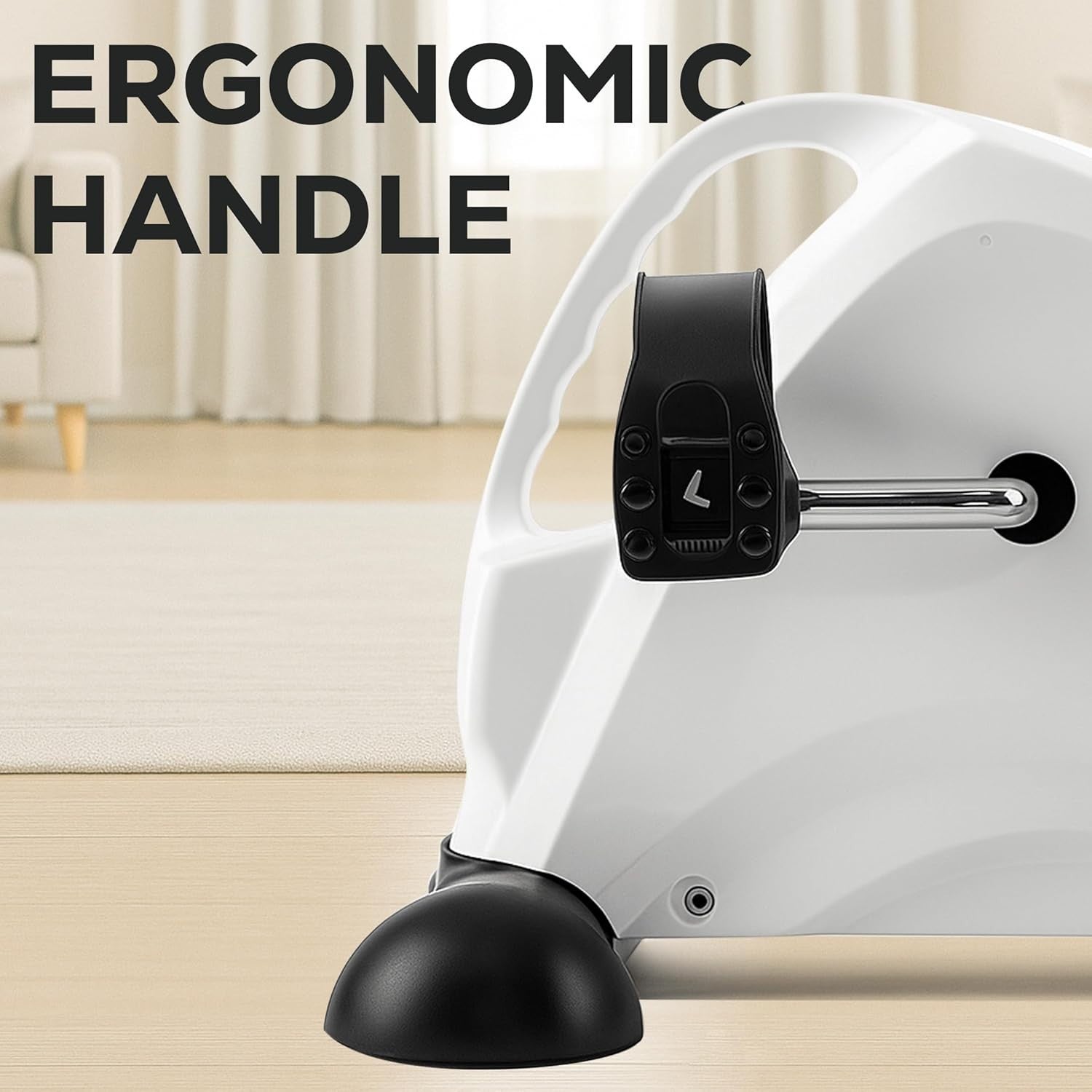 Under Desk Pedal Exerciser Mini Exercise Bike with LCD Display