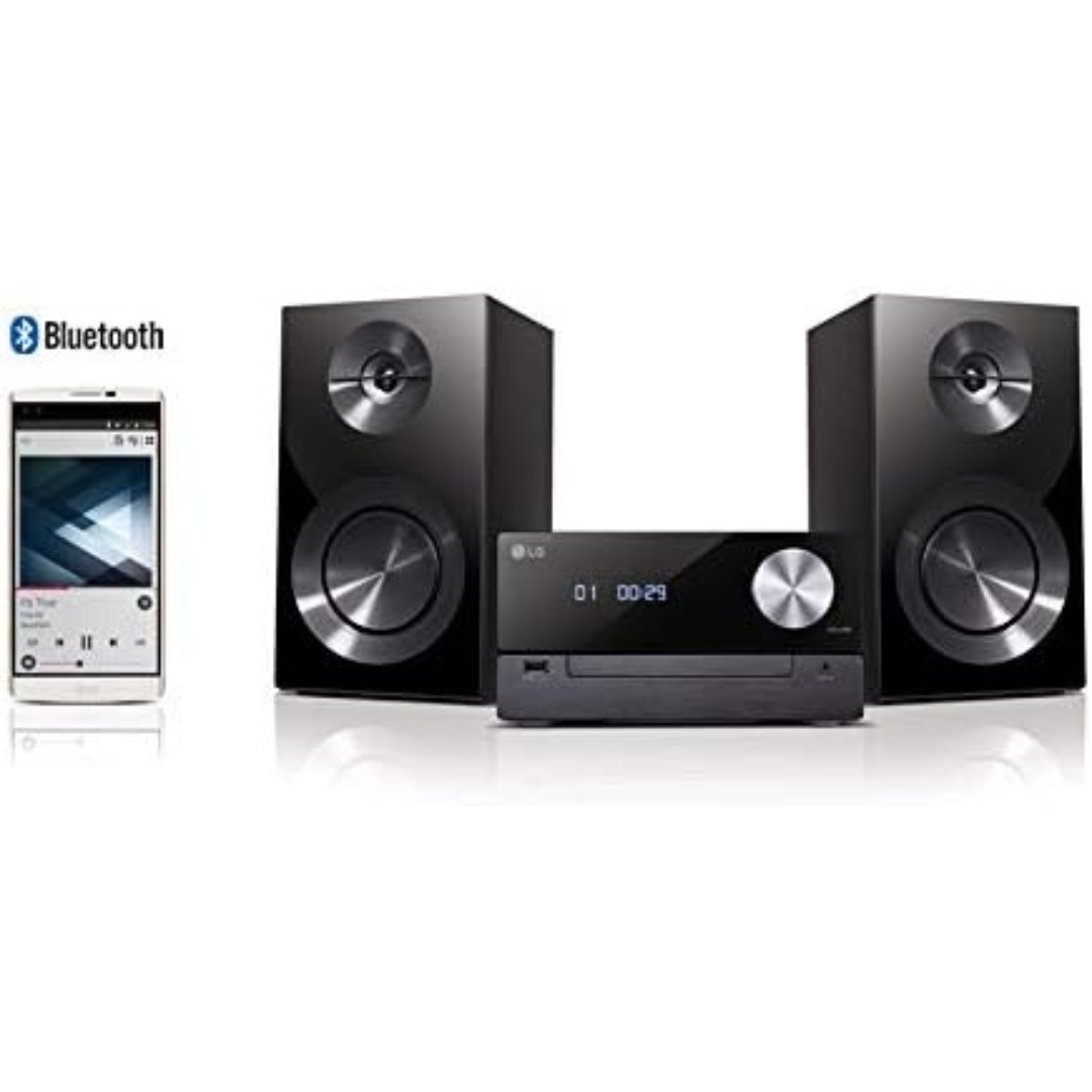 100W Micro HiFi Stereo System | Bluetooth DAB Radio | CD Player USB | TV Sync