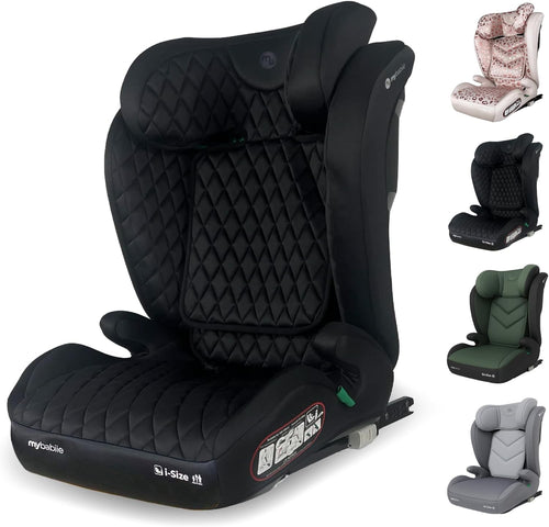 Highback Booster Car Seat ISOFIX Group 2/3 4–12Y i-Size Adjustable Headrest