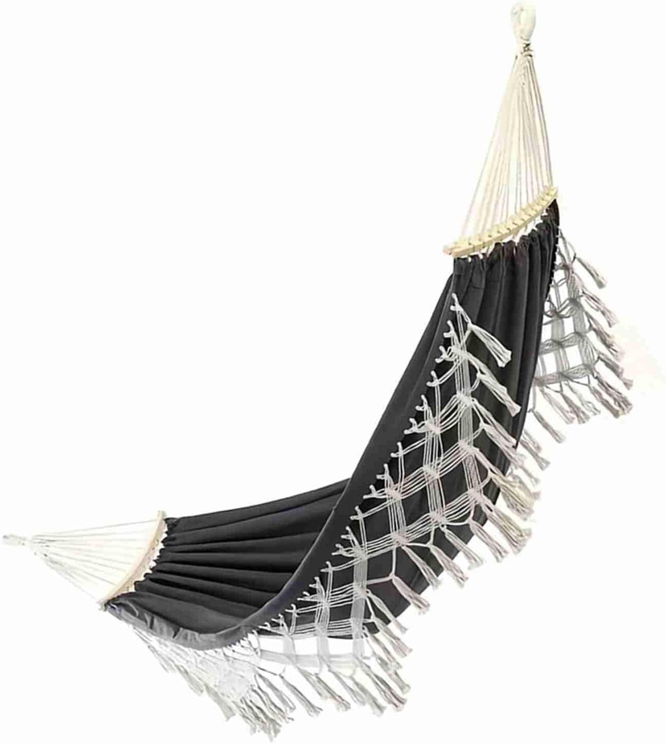 Portable Foldable Hammock for Adults - Canvas, Double Bar Design, 36"x60"