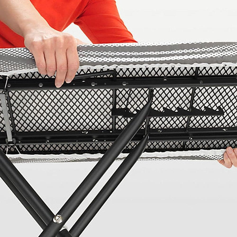 XL Ironing Board 135x45cm Adjustable Height Heat Resistant Zone Non Slip