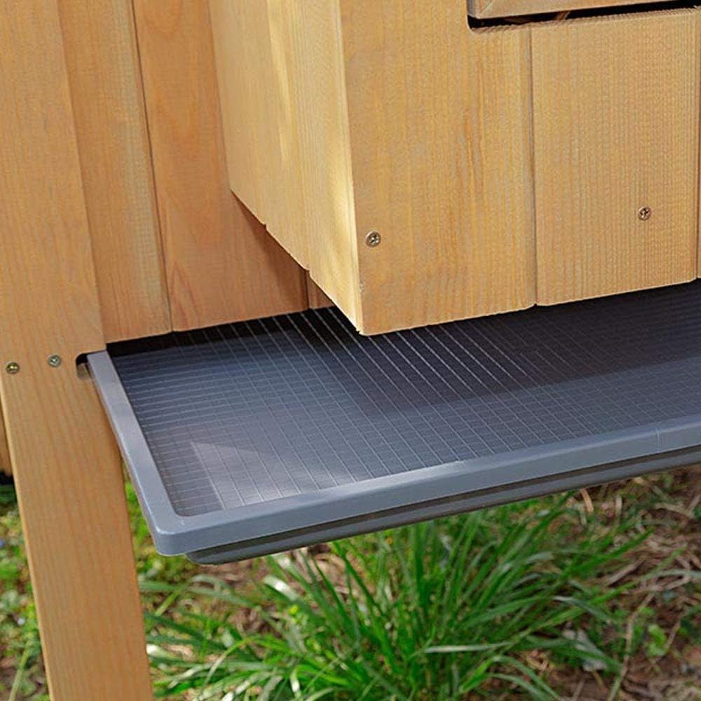 Wooden Chicken Coop Hen House 4 Hens Waterproof