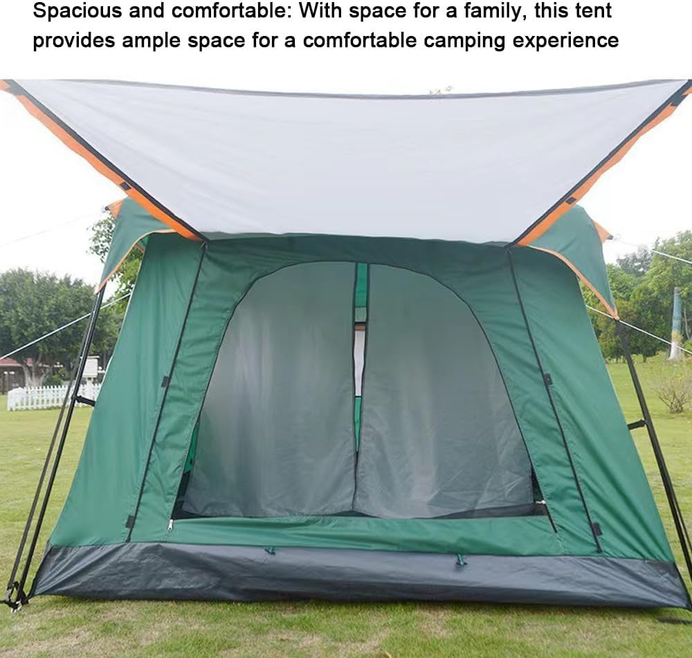 6 Man Waterproof Camping Tent Large Family Dome Outdoor Shelter