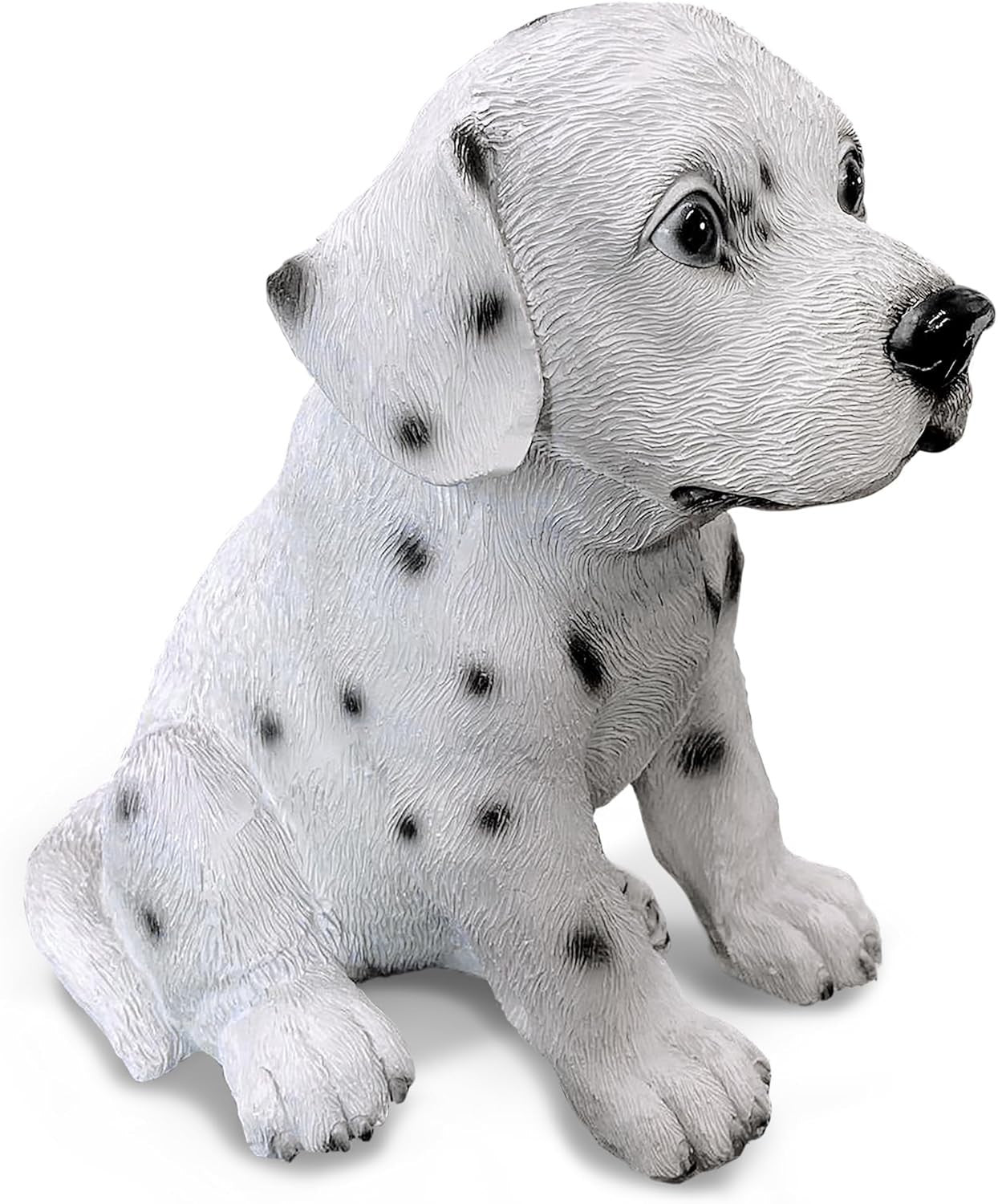 Dalmatian Dog Garden Ornament Resin Puppy Statue Patio Lawn Outdoor Decor Gift