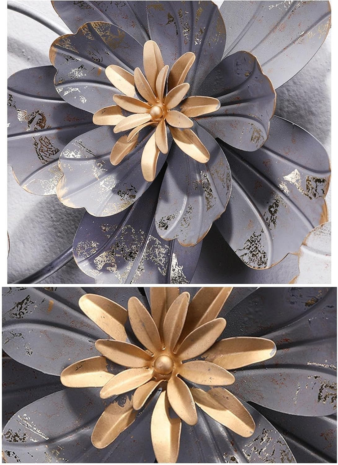 3D Metal Wall Decor Modern Iron Art Hanging Sculpture Ornament