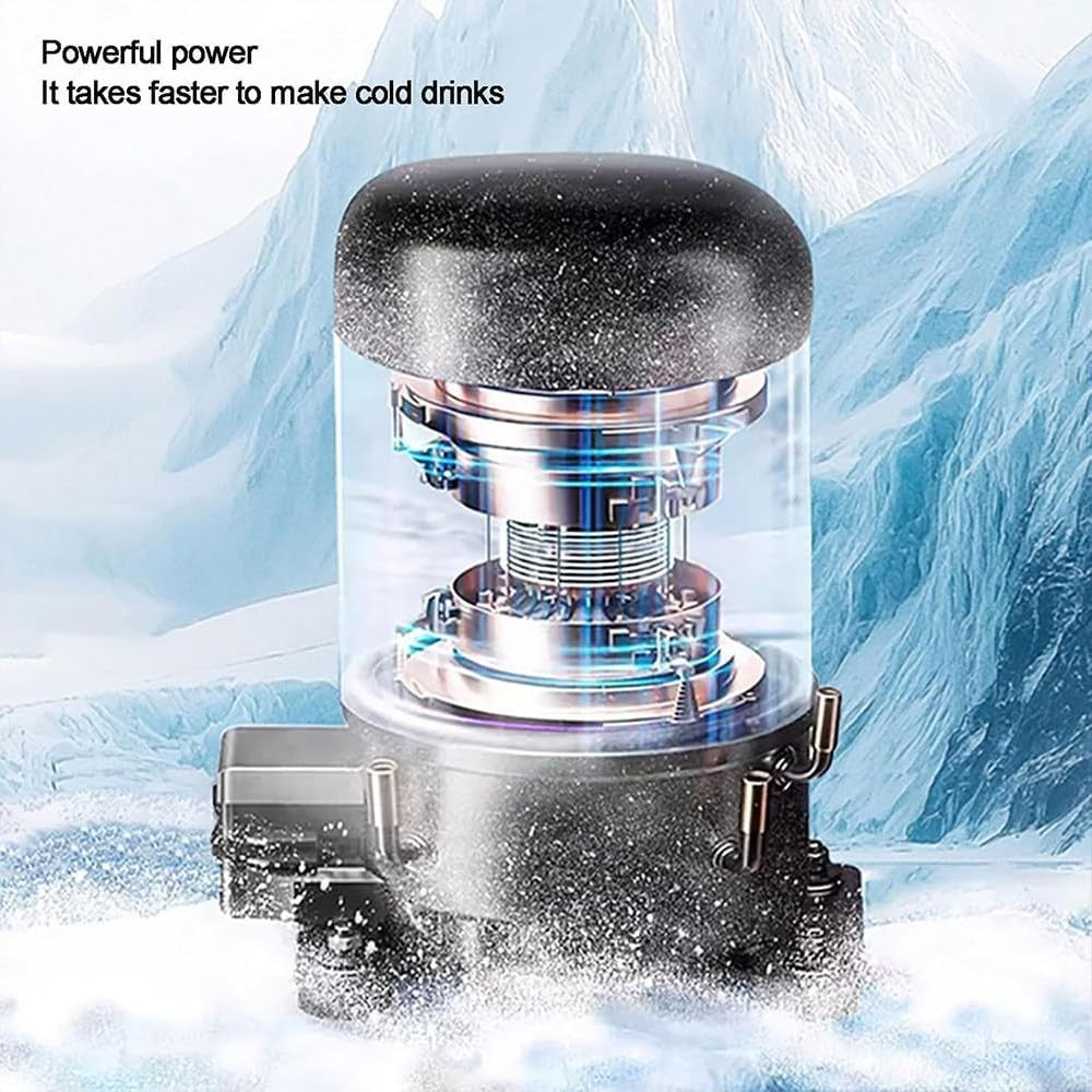 1.8L Slushie Maker No Ice Frozen Drink Machine LED Quiet Home Party