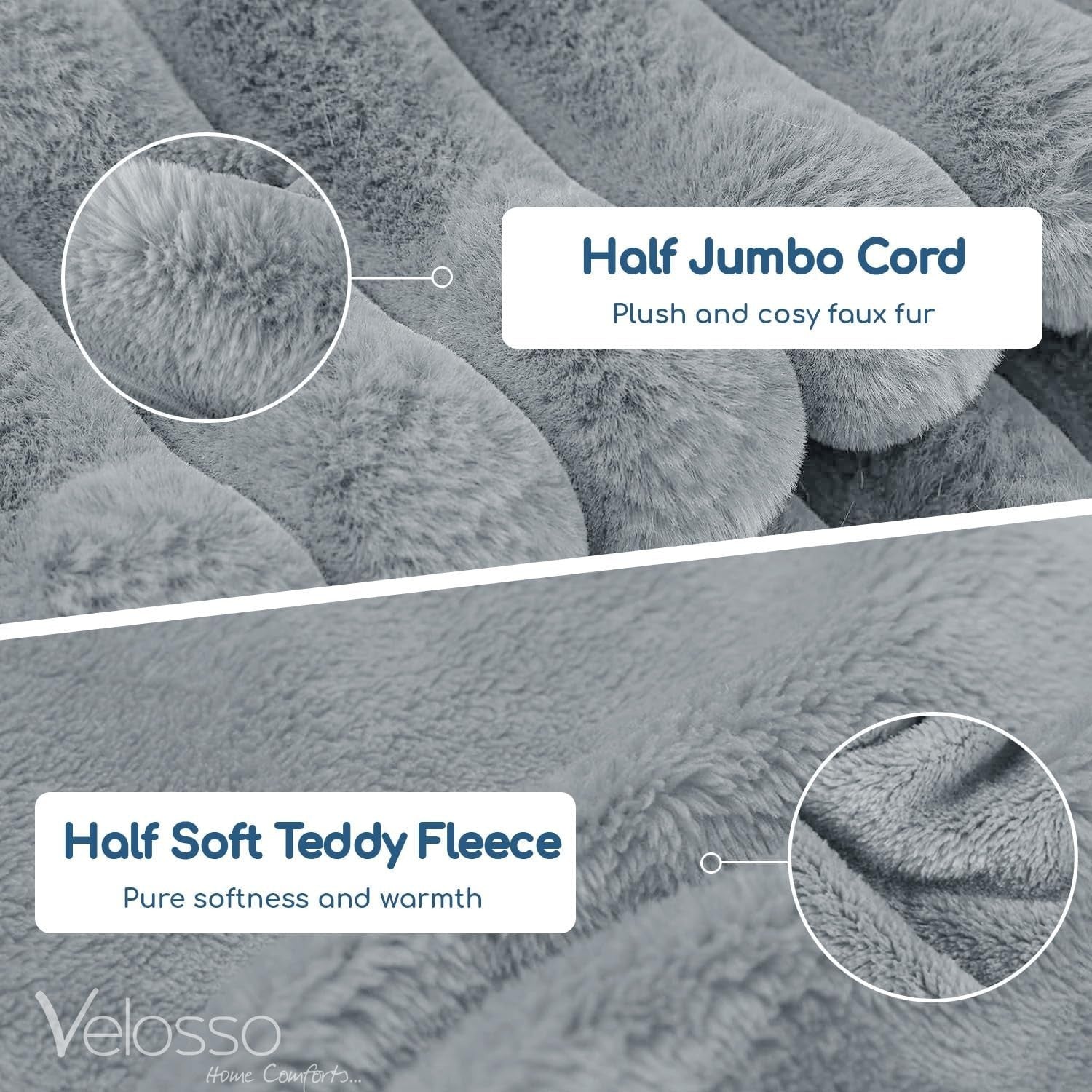 U Shaped Pregnancy Pillow Full Body Plush Side Sleeper Back Support