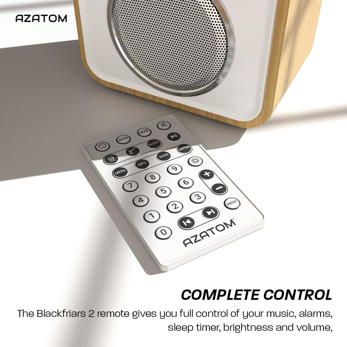 Portable DAB+/FM Digital Radio Bluetooth Rechargeable 80 Presets