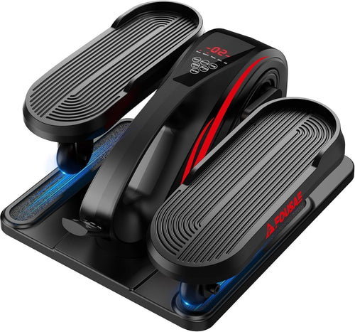 Under Desk Elliptical Trainer, 2-in-1 Electric Pedal Exerciser, Low-Impact