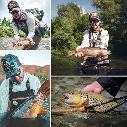 All In One Fly Fishing Rod Reel Combo Graphite Fast Action Travel Set