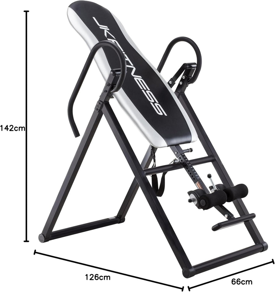 Adjustable Foldable Inversion Table Heavy Duty Back Pain Relief