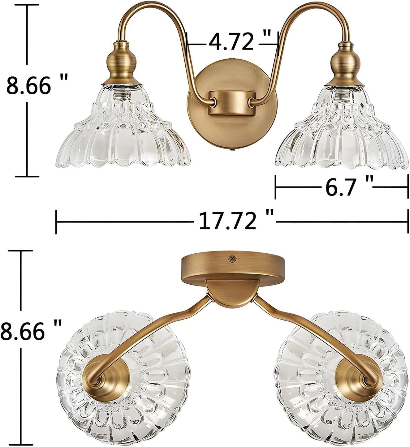 Wireless Battery Wall Sconces Set of 2, Remote Control & Dimmable LED Lights